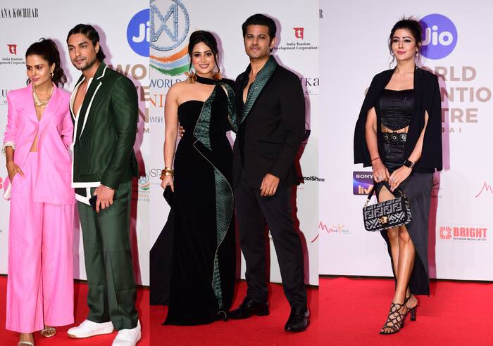 TV stars grace the red carp of Miss World 2024 