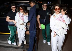 Priyanka Chopra, Nick Jonas and daughter Malti's Mumbai trip ends; fans impressed with actress as she ditches 'Nannny fashion'