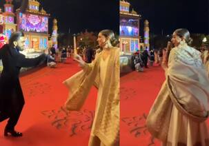 Anant Ambani-Radhika Merchant Pre-Wedding: Ranveer Singh cutely teaches Deepika Padukone Dandiya steps; check out soon-to-be mom's adorable reaction