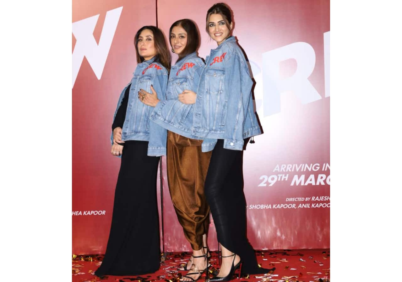 Crew Trailer Launch: Tabu, Kareena Kapoor Khan, Kriti Sanon radiate ...