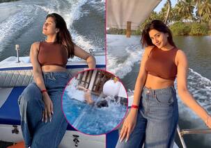 अंजलि अरोड़ा ने लगाई स्विमिंग पूल में डुबकी, ट्रोल्स ने पूछा, 'एल्विश यादव के साथ हो?'