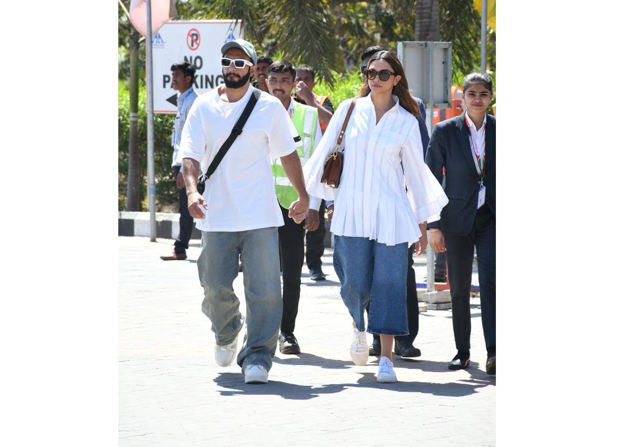 Deepika Padukone Avoids Flaunting Her Baby Bump In Her Latest ...