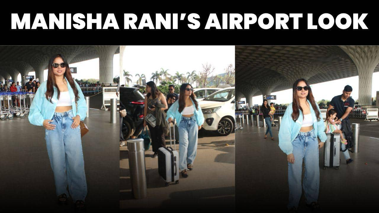 Jhalak Dikhhla Jaa 11 winner Manisha Rani rocks a casual attire at the airport [Video]