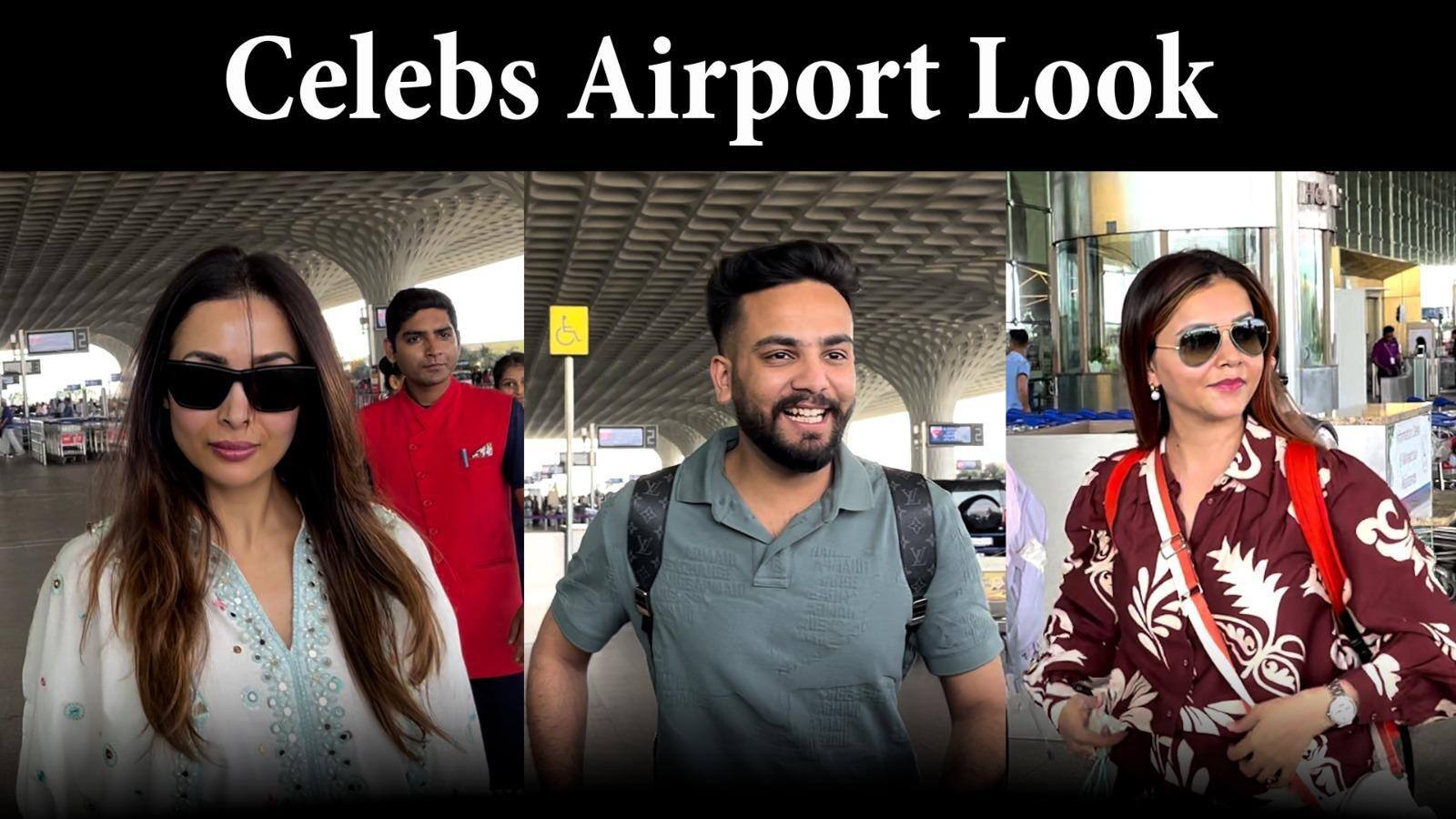 Rubina Dilaik, Sonam Kapoor and others snapped at the airport in style [Video]