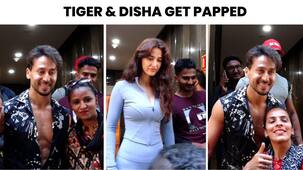 Ex-lovers Tiger Shroff and Disha Patani leave fans hopeful with their recent appearance in town [Watch Video]