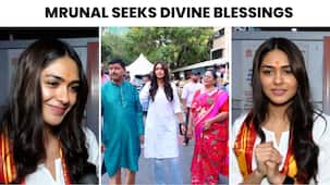 Mrunal Thakur seeks divine blessings with family at Siddhivinayak temple[Watch Video]