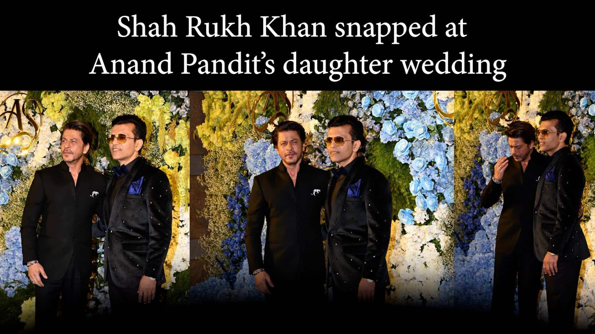 Shah Rukh Khan honore le mariage de sa fille Anant Pandit avec style [Video]