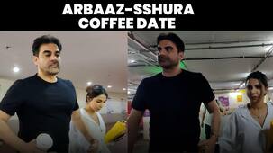 Arbaaz Khan and Sshura Khan opt for casual attire as they snapped for a coffee date [Video]