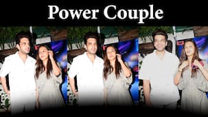 Karan Kundrra and Tejasswi Prakash set couple goals at Love Sex Aur Dhokha 2 screening [Video]
