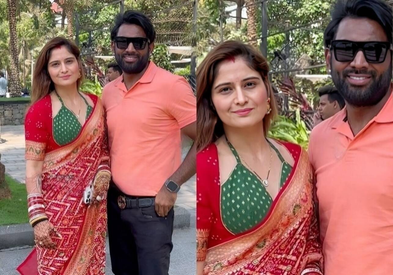 शादी के बाद पहली बार पति संग बाहर निकलीं आरती सिंह, लोगों ने पूछा, 'ब्लाउज कहां से सिलवाया'