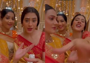 Jhanak serial BTS: Hiba Nawab is at her hilarious best in the upcoming Haldi ceremony track [View Pics]