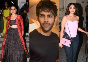 Do Aur Do Pyaar Screening: विद्या बालन की मूवी देखने पहुंचे कार्तिक आर्यन, इन सितारों ने भी जमाया रंग