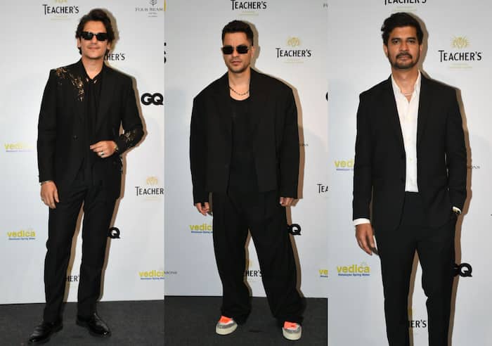 Vijay Varma, Kunal Kemmu and Tahir Raj Bhasin at GQ Most Influential Young Indians Event