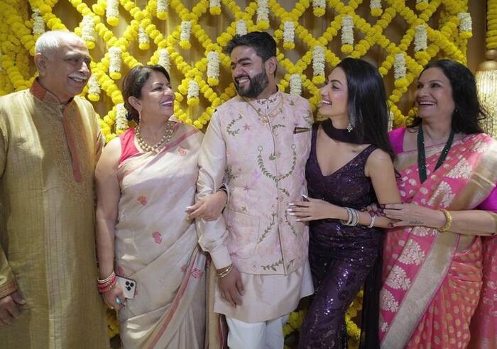 Priyanka Chopra's brother Siddharth twins with his mom