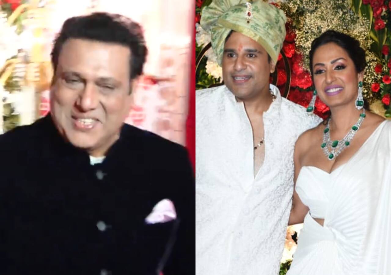 Krushna Abhishek and Kashmera Shah react emotionally to reunion with Govinda at Arti Singh's wedding; here's what they said