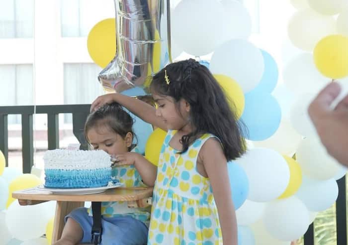 Barun Sobti's cute kids daughter Sifat and son Meer