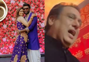 Arti Singh, Dipak Chauhan Wedding: Govinda arrives solo to give his blessings to his niece; 90s superstar radiates joy on the occasion [Watch]