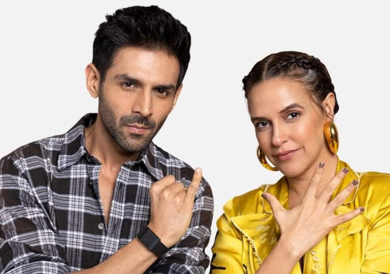 Bhool Bhulaiyaa 3 star Kartik Aaryan reacts as Neha Dhupia asks him if ...