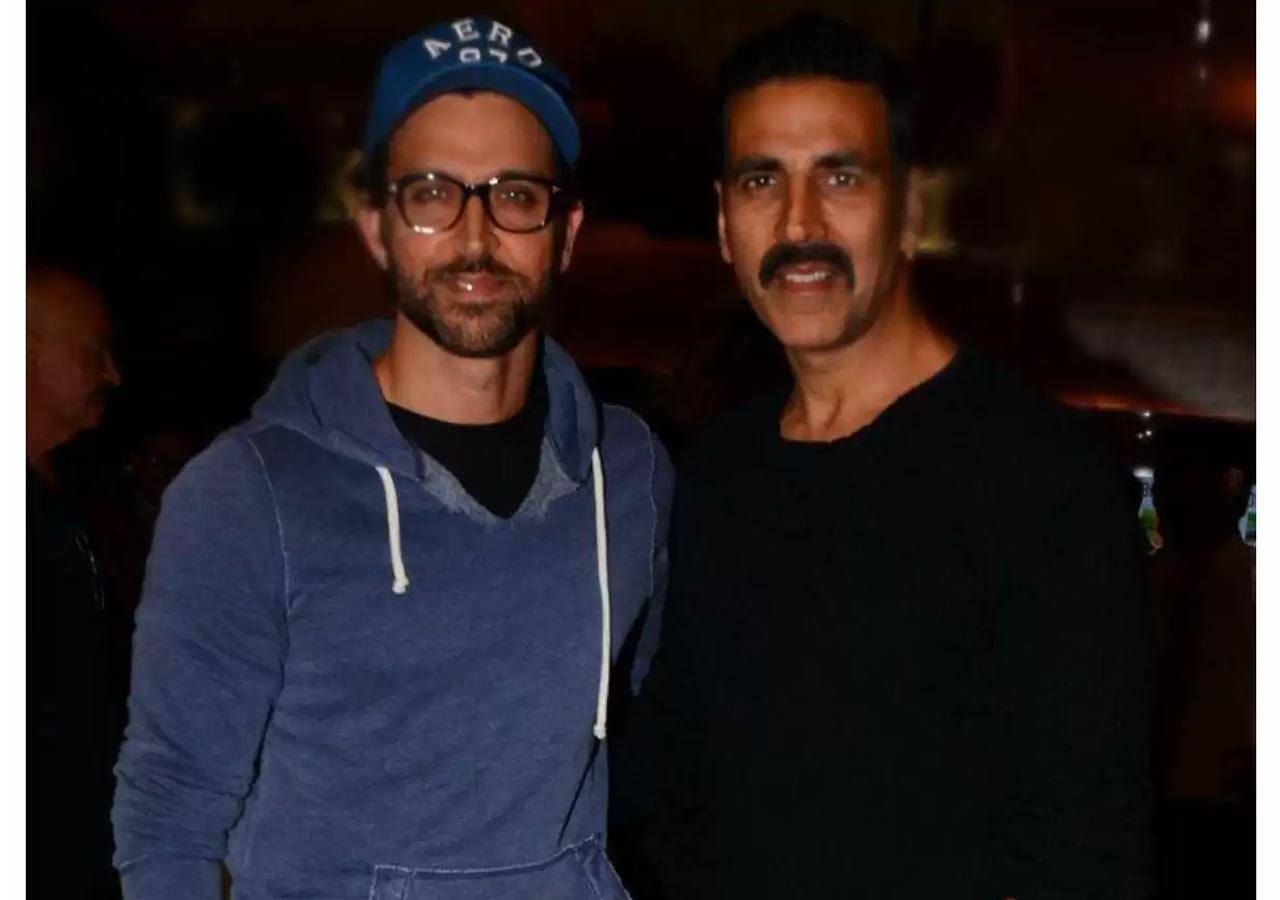 Akshay Kumar and Hrithik Roshan