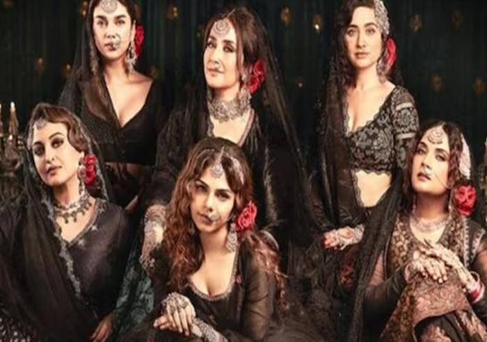 Heeramandi characters look