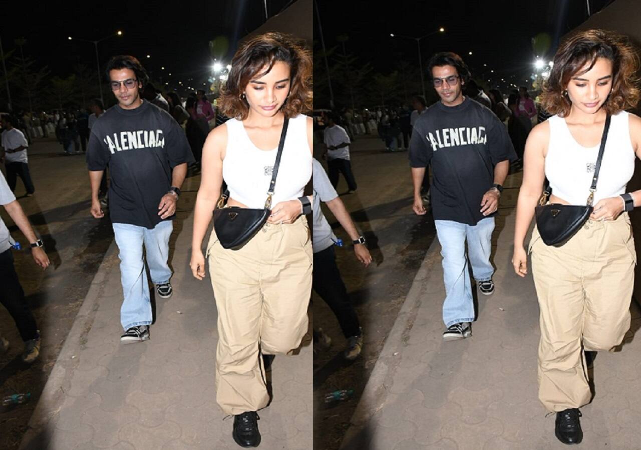 Rajkummar Rao makes a rare appearance with wife Patralekha after a long time