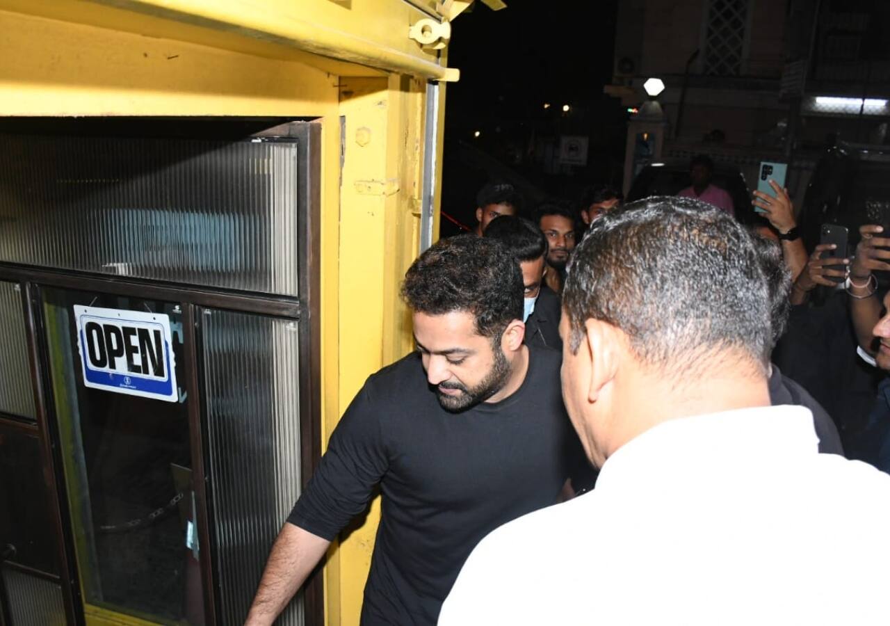 Jr Ntr Spotted At Ayan Mukerji House With Ranbir Kapoor, Alia Bhatt 