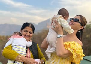 Rubina Dilaik admits she sometimes forgets who she fed milk to between her twins Edhaa and Jeeva