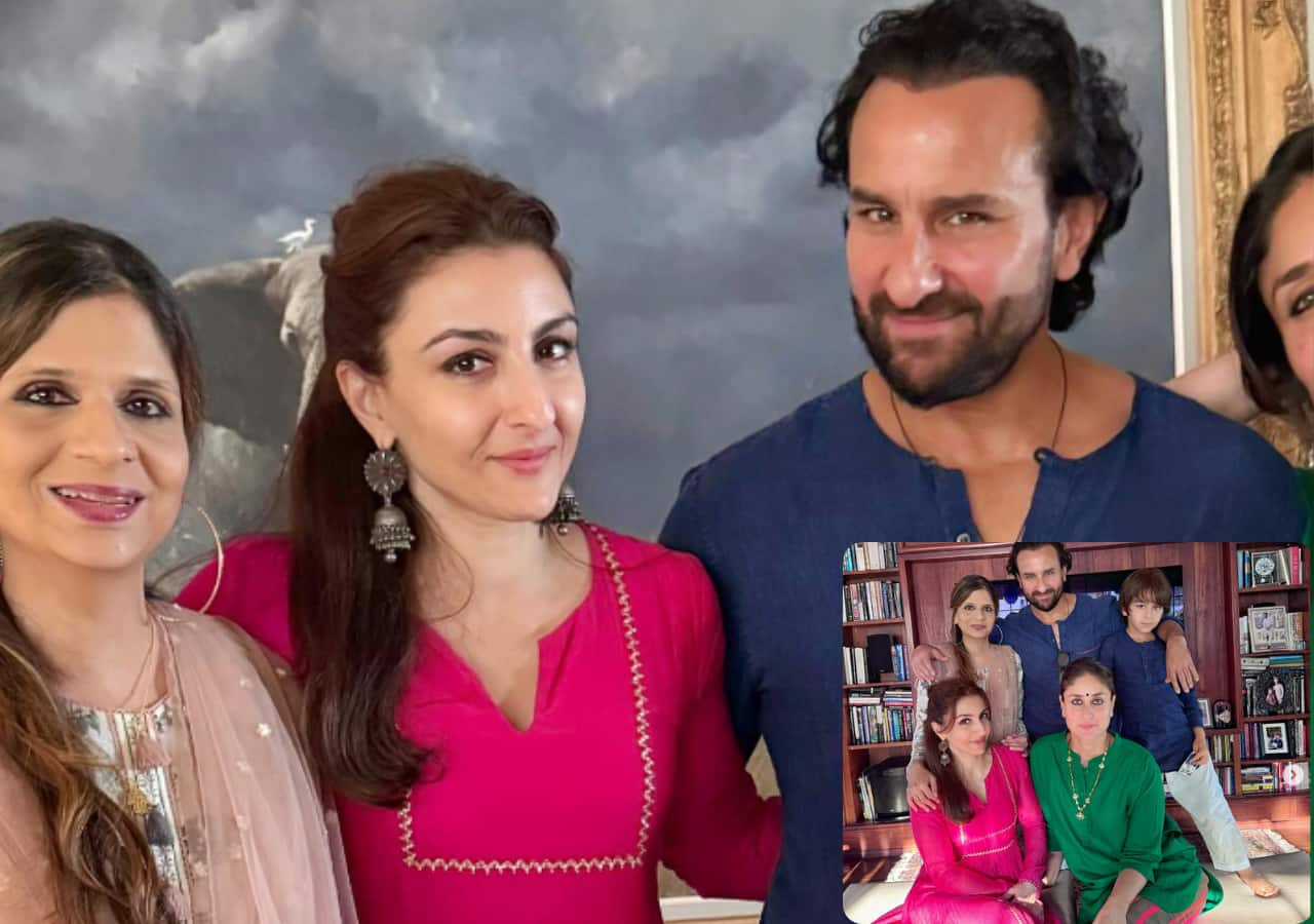 Soha Ali Khan crops Kareena Kapoor Khan’s face from the family picture ...