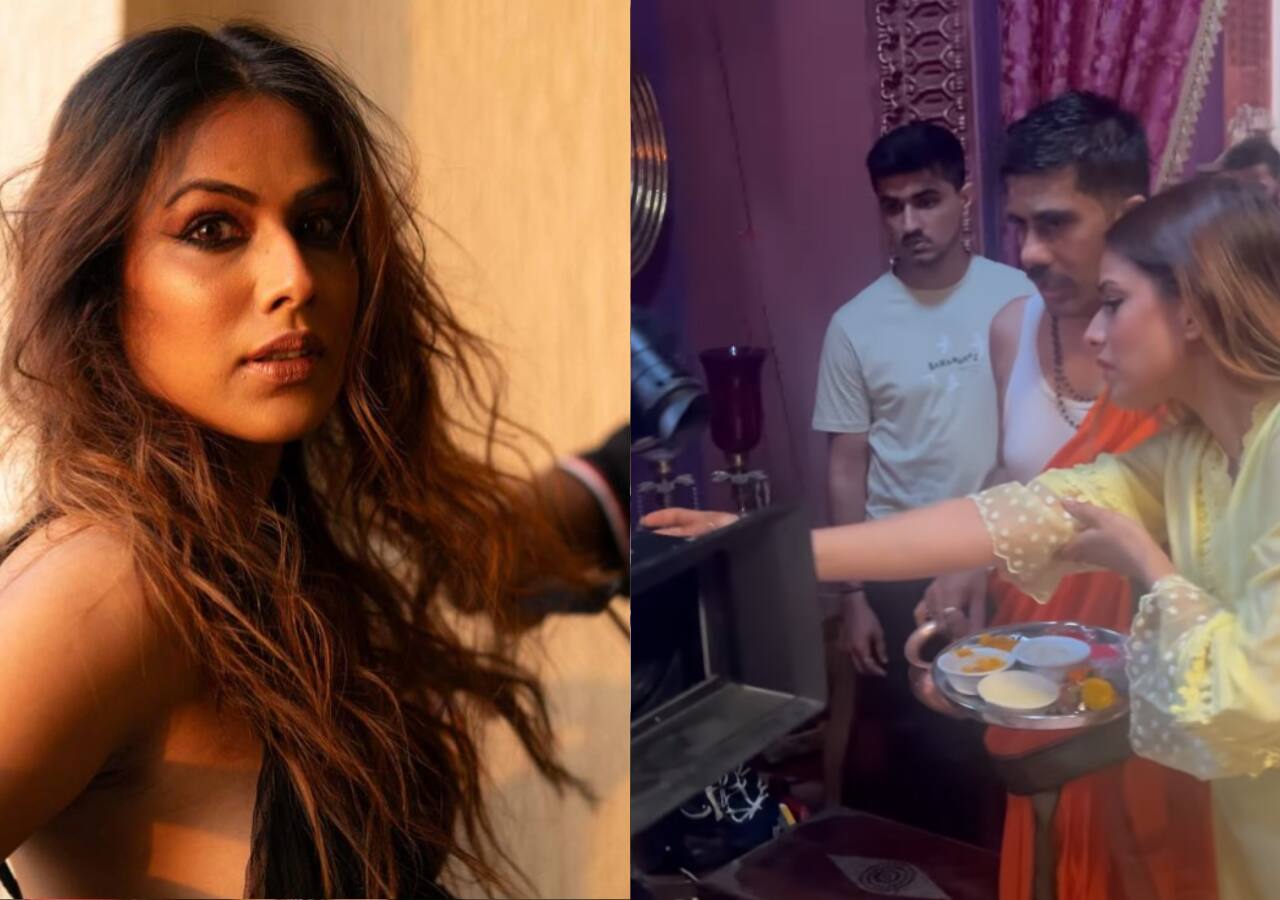 Suhaagan Chudail: Nia Sharma Beams With Joy As She Starts Shooting For 