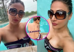 उर्वशी ढोलकिया ने पूल में उतरकर दिखाया बोल्ड अंदाज, मोनोकिनी फोटोज ने मचाया तहलका