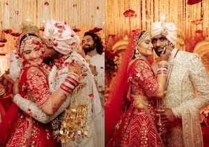 दीपक चौहान ने शादी के मंडप में अपनी दुल्हनिया को किया किस, आरती सिंह ने शेयर कीं प्यारी तस्वीरें