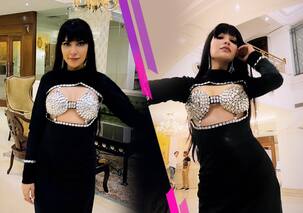 Khanzaadi trolled for wearing a bold black shimmery outfit; netizens ask her to stop becoming Urfi Javed part 2
