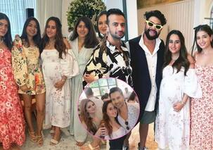 नताशा दलाल के बेबी शॉवर की फोटोज हुईं वायरल, गर्ल गैंग के बीच वरुण धवन ने दिखाया जलवा