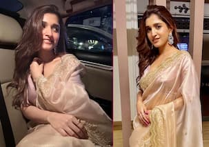 'अनुपमा' एक्ट्रेस निधि शाह ने फ्लॉन्ट किया अपनी साड़ी का पल्लू, फैंस बोले, '5वीं फोटो तो'