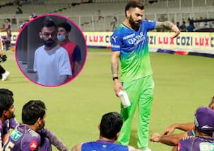 Virat Kohli gives THIS reaction when paparazzi tells him he was NOT Out in his recent match with KKR [Watch]
