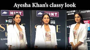Internet goes gaga over Ayesha Khan’s sophisticated formal look [Watch Video]