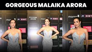 Malaika Arora brings bling to the red carpet in a stunning bodyhugging gown [WATCH]