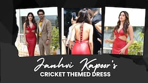 Janhvi Kapoor steals the limelight with her cricket ball dress at Mr & Mrs Mahi promotions; here’s how Rajkummar Rao’s reacted [Video]