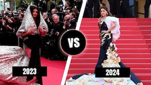 Cannes 2024: Aishwarya Rai Bachchan in dramatic 3D gown vs massive silver sequin hooded dress - Which look did you like the most?