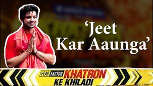 Khatron Ke Khiladi 14 contestant Abhishek Kumar seeks blessings at Siddhivinayak Temple, says 'Jeet kar aaunga...'