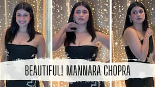 Bigg Boss 17 fame Mannara Chopra raises temperature in a black tube dress [Video]