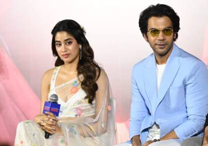 Mr &amp; Mrs Mahi song Dekhha Tenu launch: Janhvi Kapoor talks about the  perfect man of her dreams