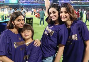 Shah Rukh Khan's daughter Suhana Khan shares new pics post KKR win; poses with IPL 2024 trophy