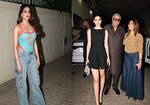 Mr and Mrs Mahi special screening: Janhvi Kapoor stuns in a tank top; Khushi Kapoor and other Kapoor family members join [View Pics]