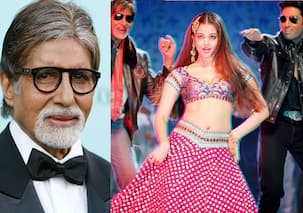 Amitabh Bachchan misses mentioning Aishwarya Rai Bachchan as he recalls best moments of 'Kajra re' with Abhishek, fans react