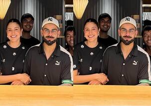 Anushka Sharma-Virat Kohli step out on a dinner date without kids Vamika and Akaay; see viral pictures 