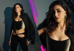 Ananya Panday flaunts her well toned midriff in a body hugging corset top; netizens say ‘She is glowing after breakup’