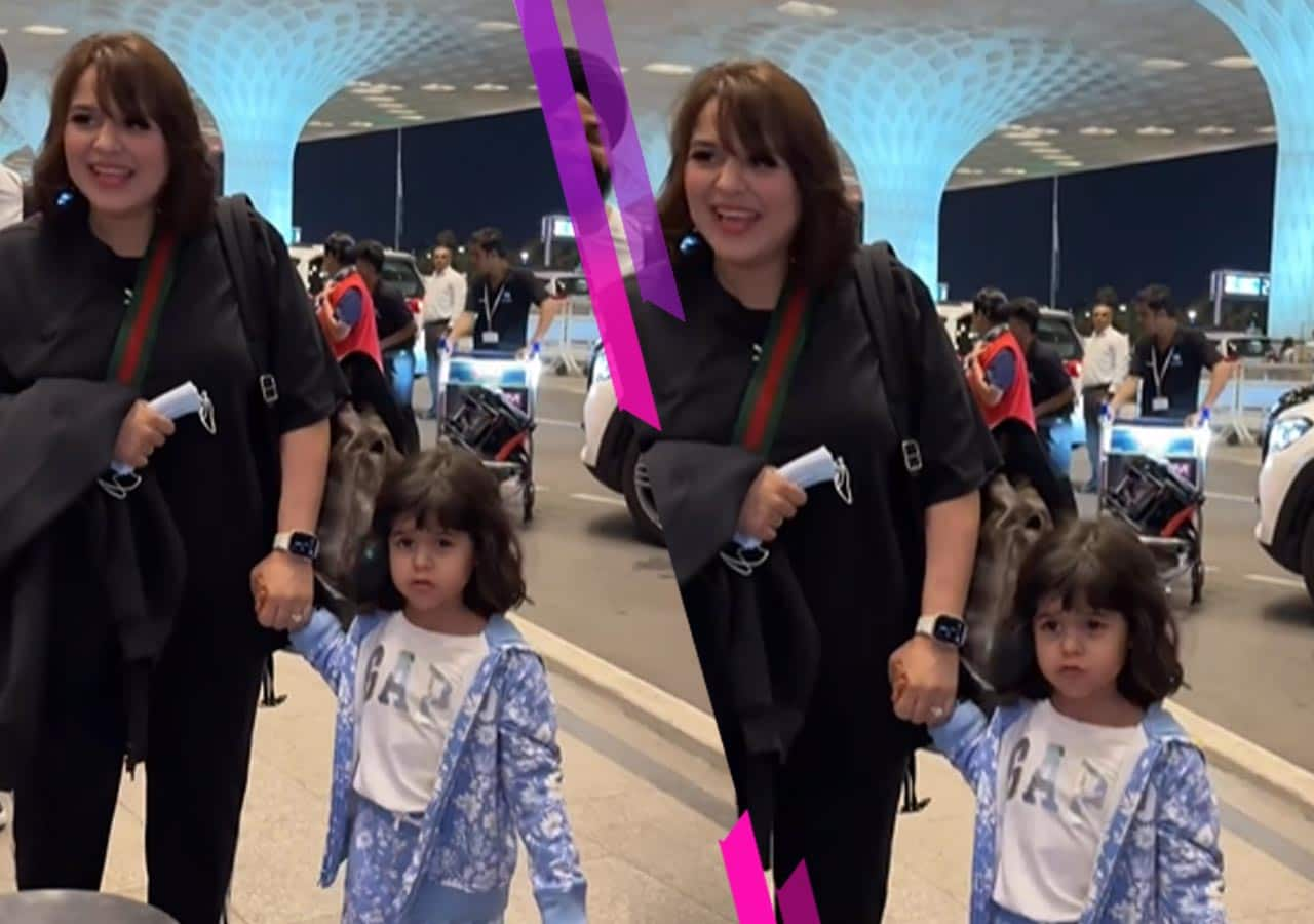 Kapil Sharma’s daughter Anayra complains about being clicked by the paparazzi; says ‘Papa aapne bola tha photos nahi click karenge’ [Watch]