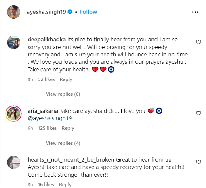 Ghum Hai Kisikey Pyaar Meiin: Ayesha Singh shares a pic of her swollen face; worried fans pray for her recovery