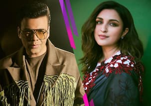 Did Karan Johar indirectly talk about Parineeti Chopra's statement about films being offered at parties? Rajkummar Rao, Janhvi Kapoor agree with the filmmaker